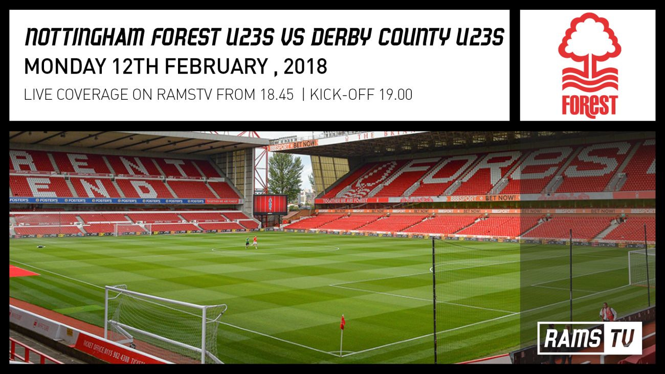 Watch Our U23s Take On Forest LIVE